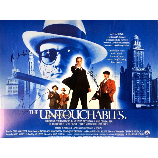 Autographed Untouchables Poster