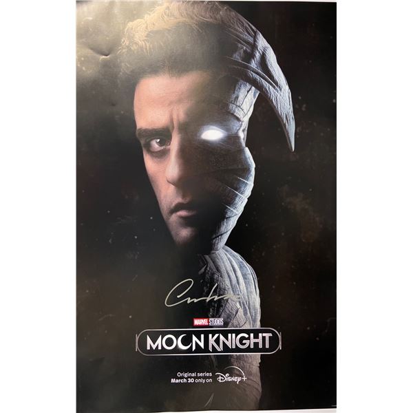 Autographed Moon Knight Poster
