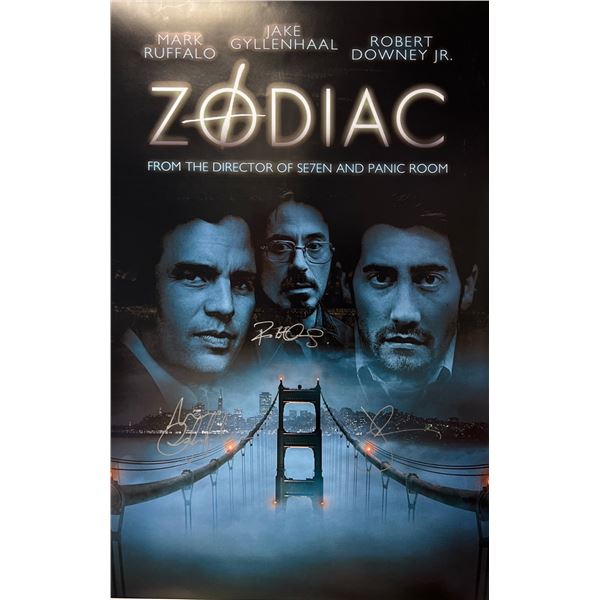 Autographed Zodiac Poster