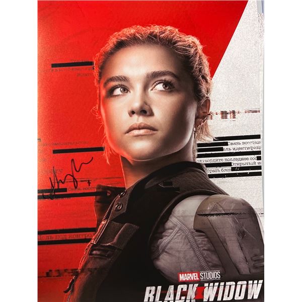 Autographed Black Widow Poster