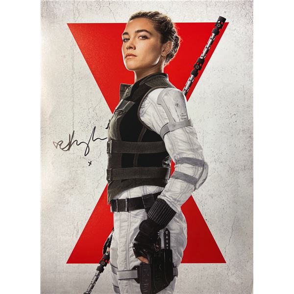Autographed Black Widow Poster