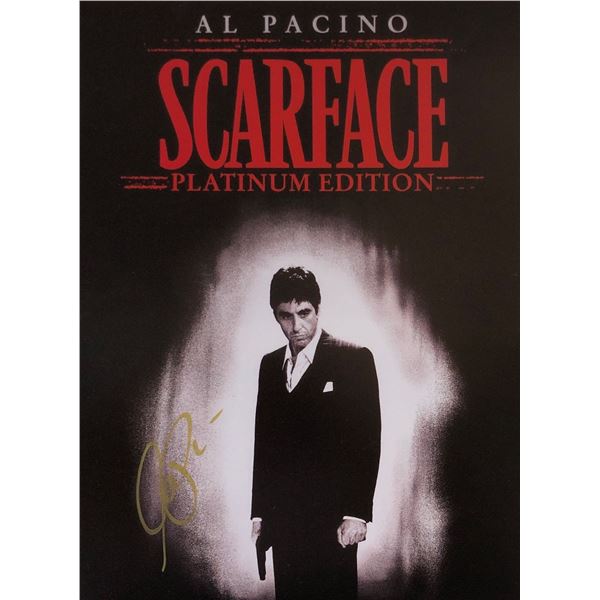 Al Pacino Autographed Scarface Poster