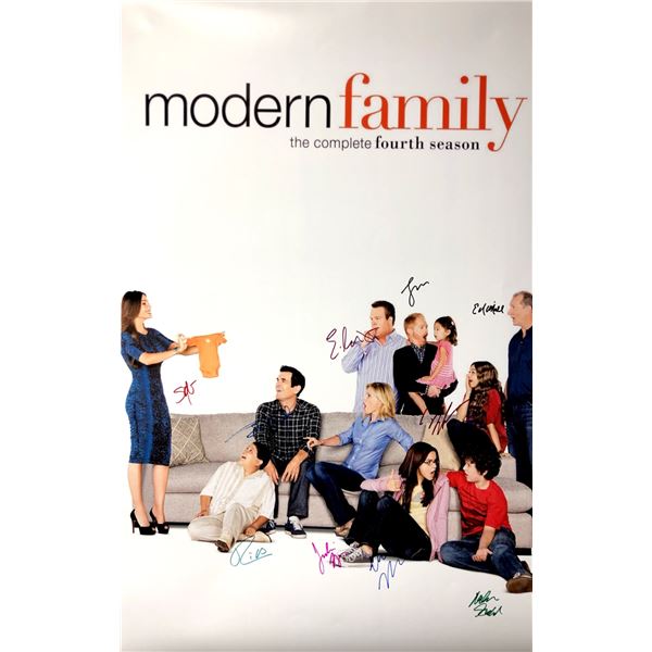 Autographed Modern Family Poster