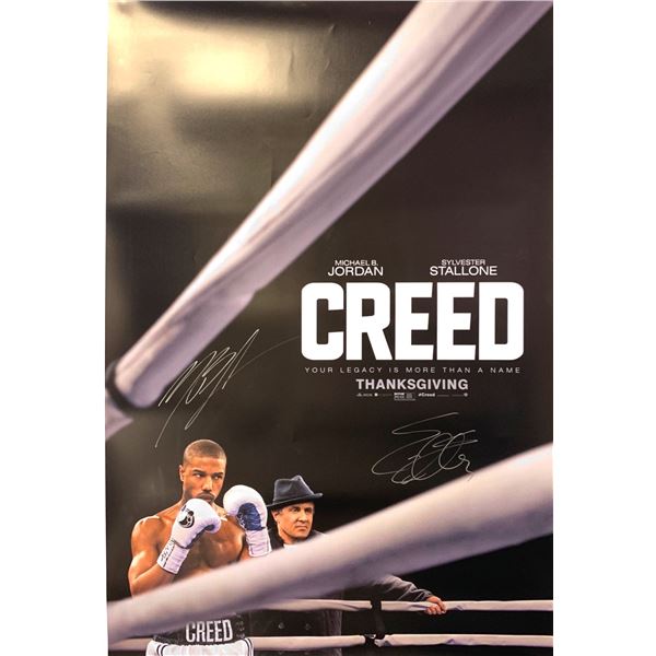 Autographed Creed Poster