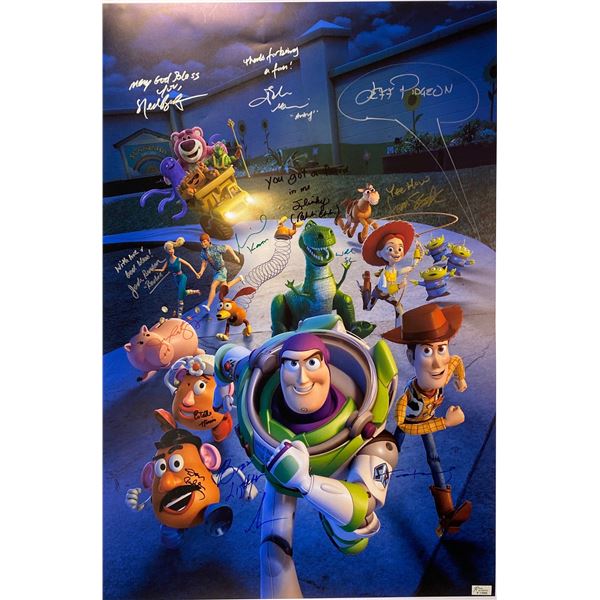 Autographed Toy Story 3 Tim Allen Poster
