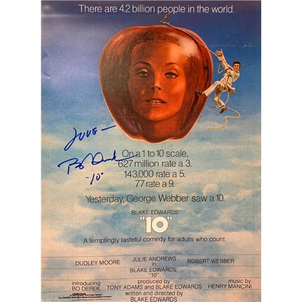 Autographed 10 Poster