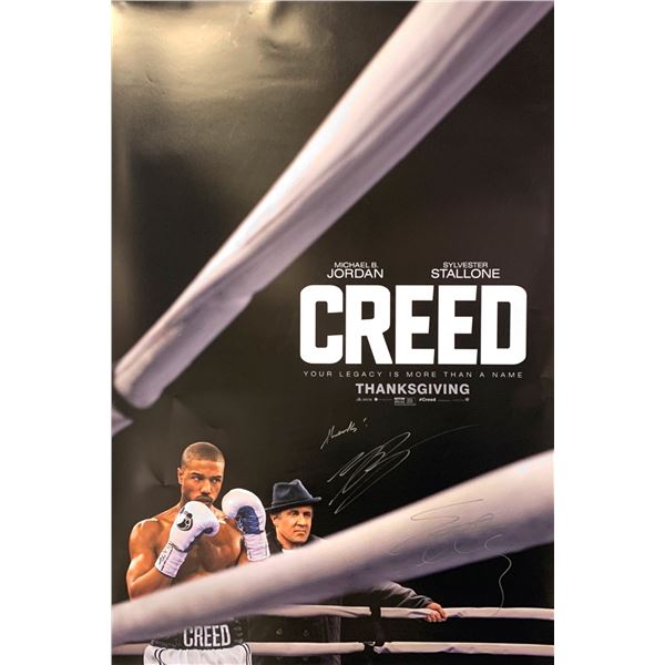Autographed Creed Poster