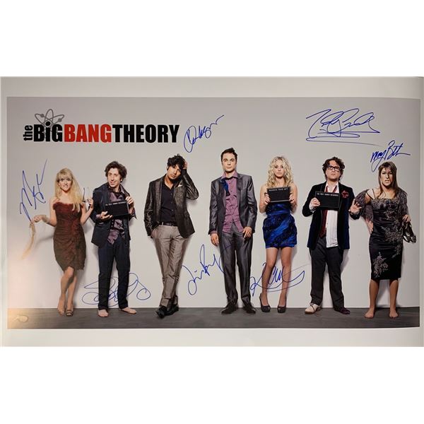 Autographed Big Bang Theory Poster