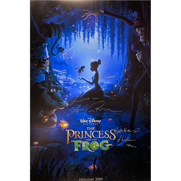 Autographed Princess and the Frog Poster