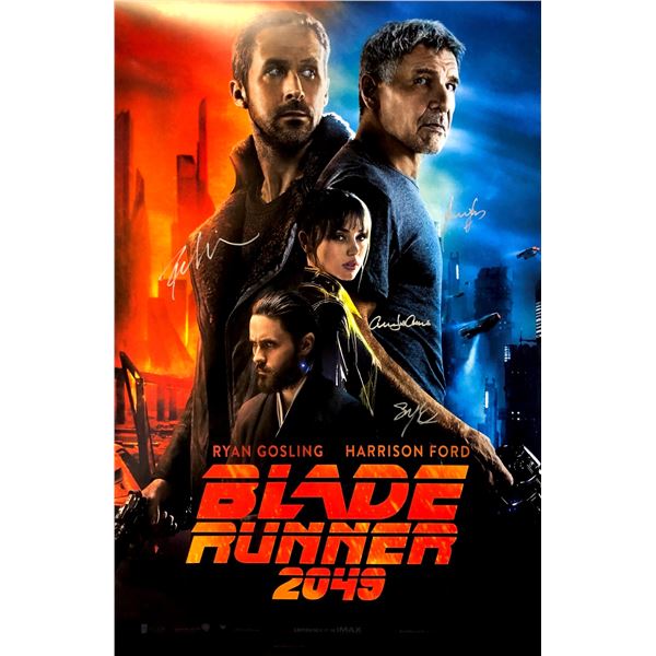 Autographed Blade Runner Poster