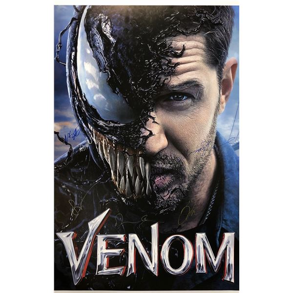Venom Poster Tom Hardy Autographed Autographed