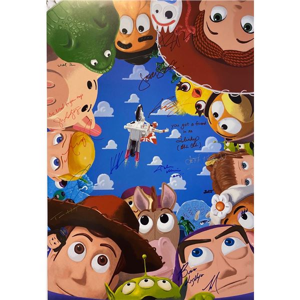 Autographed Toy Story 4 Tom Hanks Poster