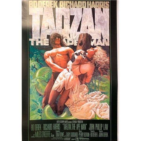 Autographed Tarzan The Ape Man Poster