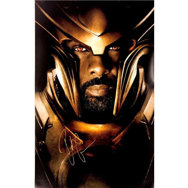 Idris Elba Autographed Thor Ragnarok Poster