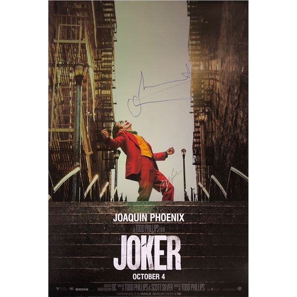 Robert De Niro Autographed Joker Poster