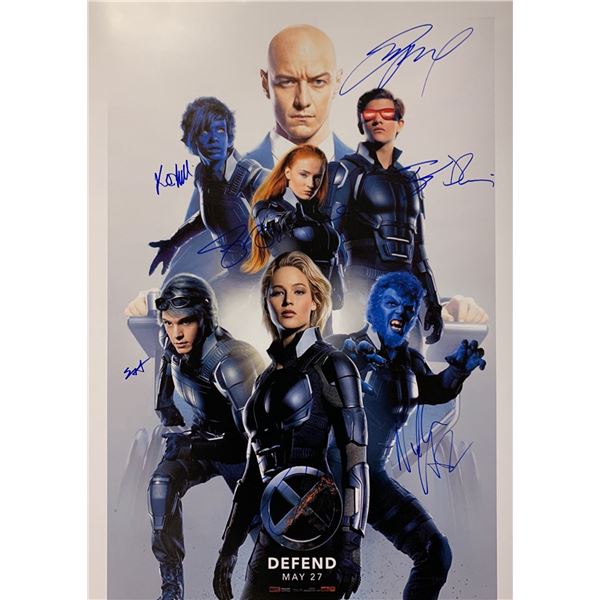 Autographed X-Men: Apocalypse Poster