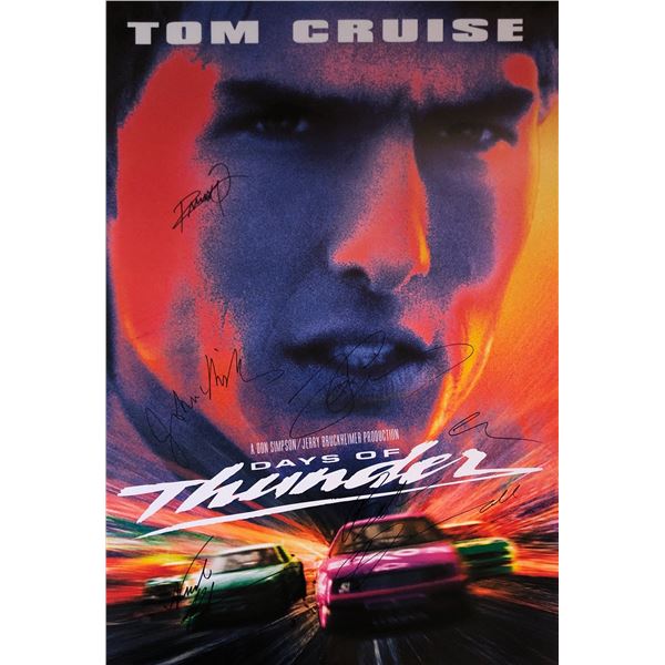 Tom Cruise Autographed Days of Thunder Poster