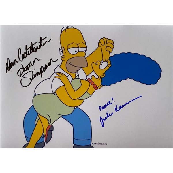 Autograph Signed  Simpsons Photo
