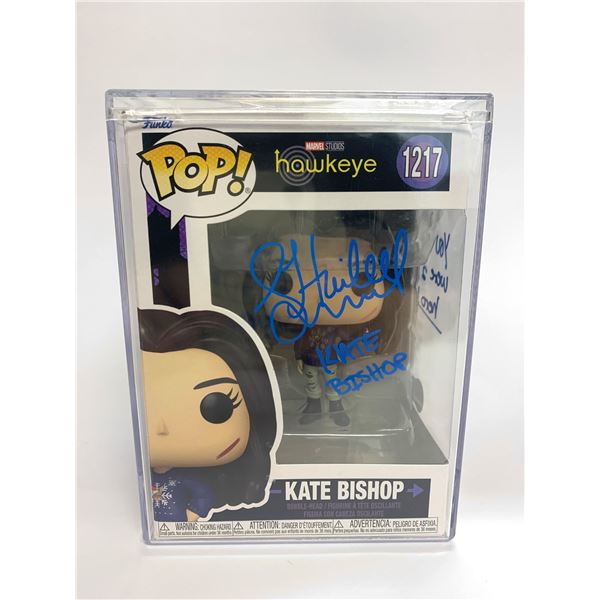 Signed Hawkeye Funko Beckett
