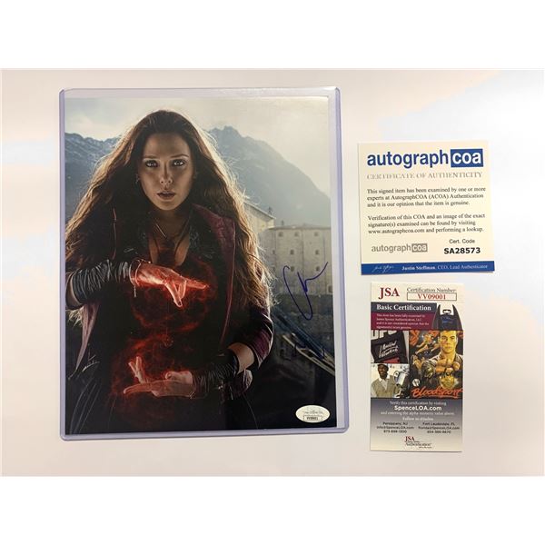 Signed Avengers Photo JSA