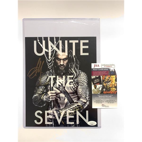 Signed Aquaman Photo JSA