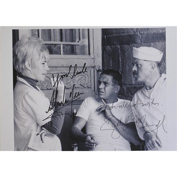 Autograph Signed Sand Pebbles Photo