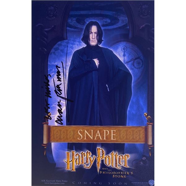 Autograph Signed Harry Potter Photo