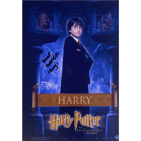 Autograph Signed Harry Potter Photo