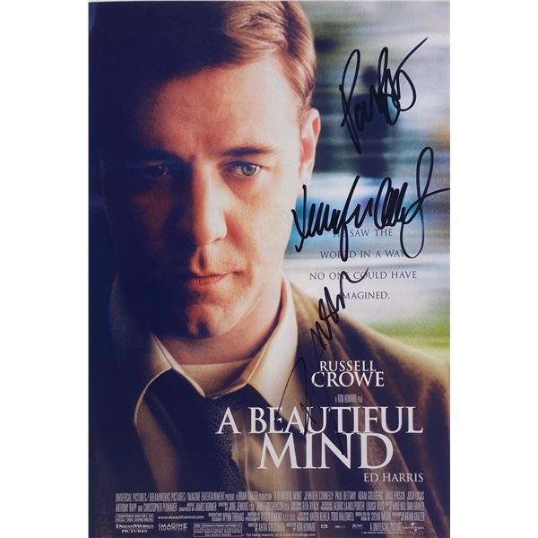 Autograph Signed Beautiful Mind Photo