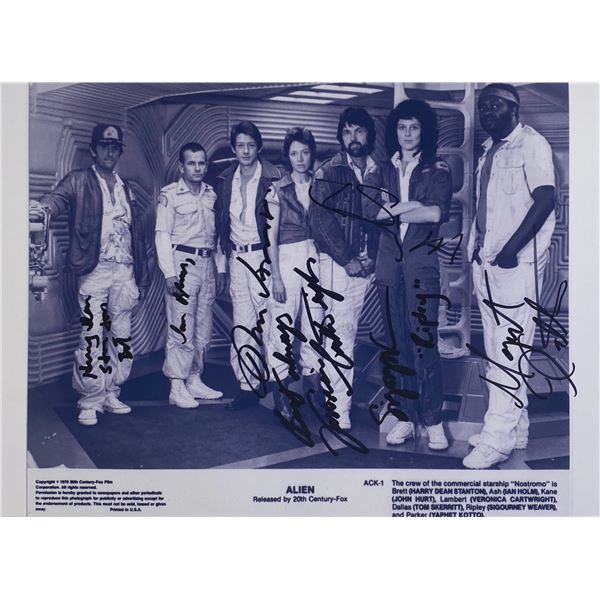 Autograph Signed Alien Photo