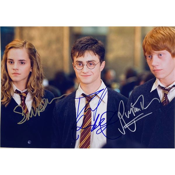 Autograph Signed Harry Potter Photo