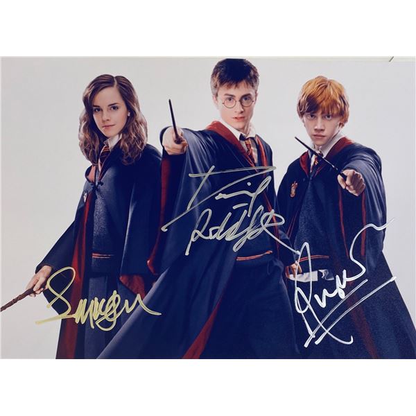 Autograph Signed Harry Potter Photo