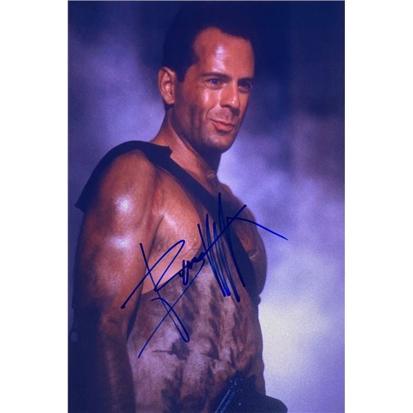 Autograph Signed Die Hard Photo