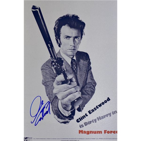 Autograph Signed Clint Eastwood Photo