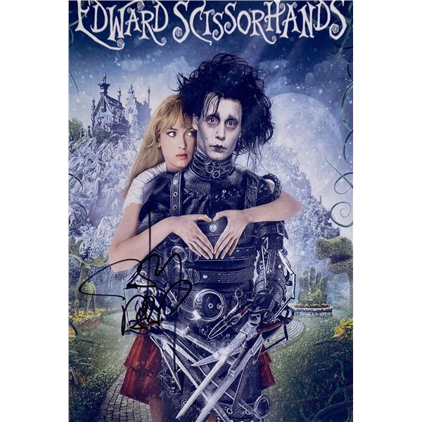 Autograph Signed Edward Scissorhands Photo