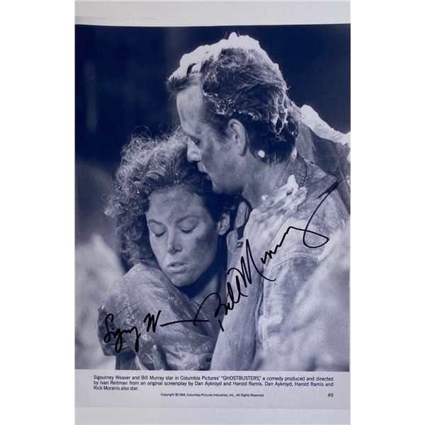Autograph Signed Ghostbuster Photo