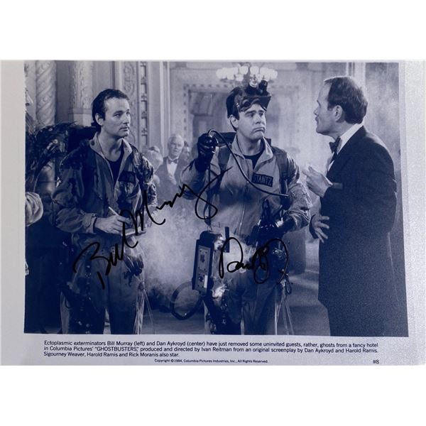 Autograph Signed Ghostbuster Photo