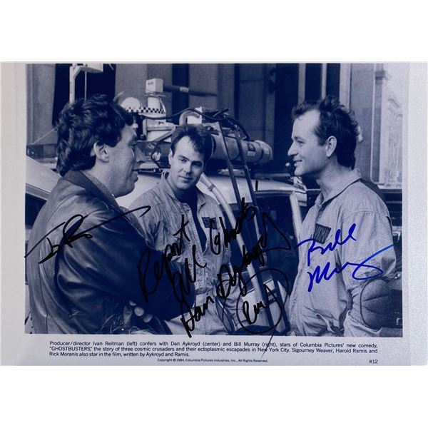 Autograph Signed Ghostbuster Photo