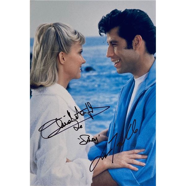 Autograph Signed Grease Photo