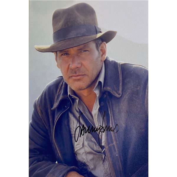 Autograph Signed Indiana Jones Photo