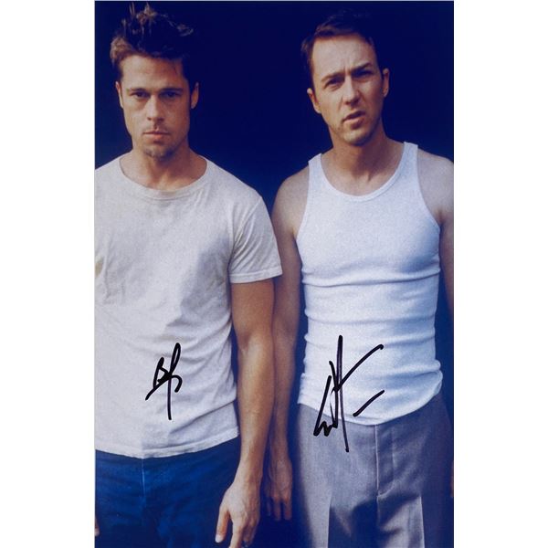 Autograph Signed Fight Club Photo