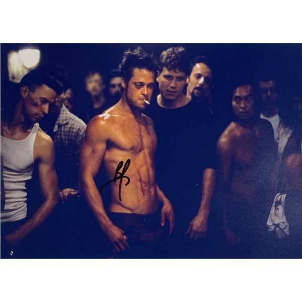 Autograph Signed Fight Club Photo
