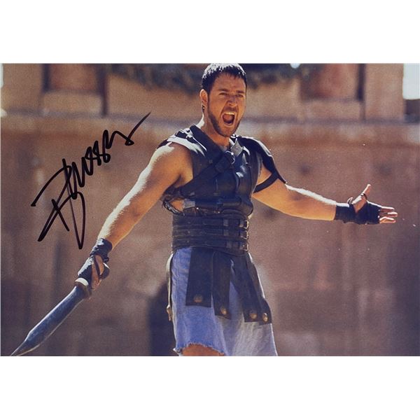 Autograph Signed  Gladiator Photo