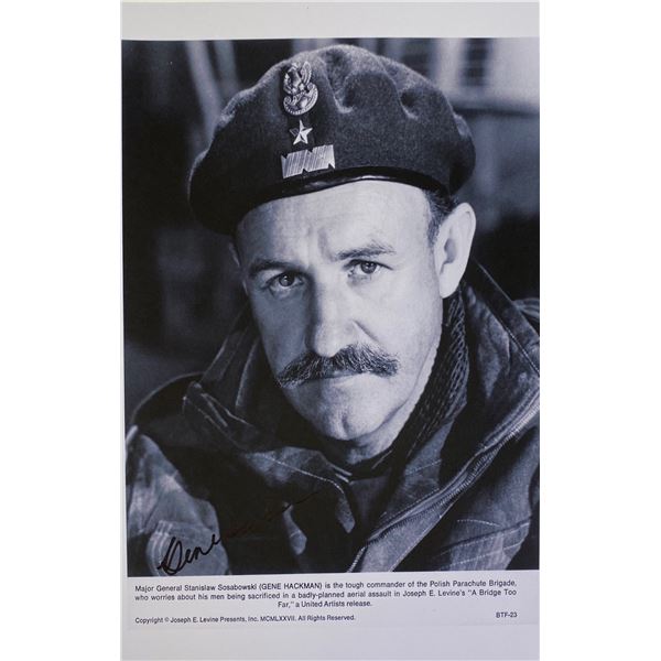 Autograph Signed A Bridge Too Far Photo