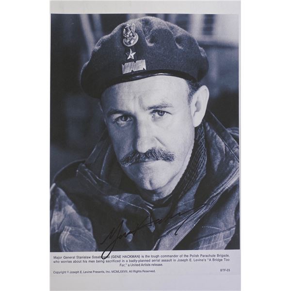 Autograph Signed A Bridge Too Far Photo