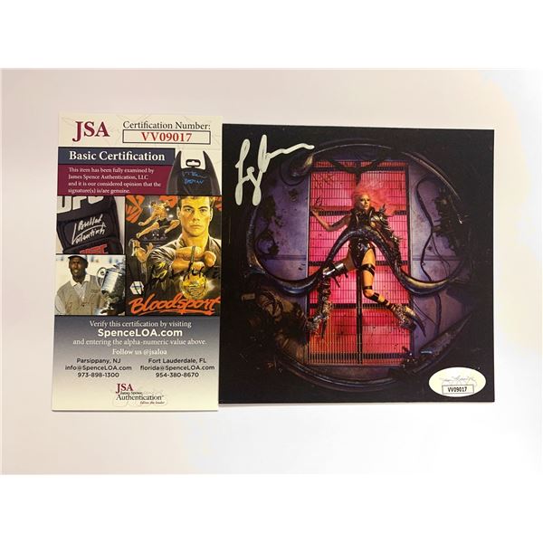 Signed Lady Gaga Chromatica Card JSA