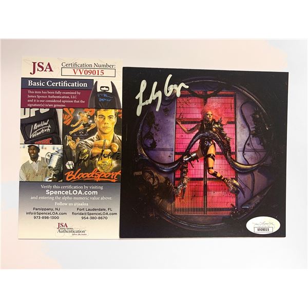 Signed Lady Gaga Chromatica Card JSA