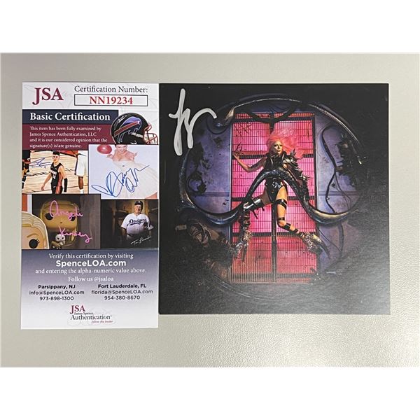 Signed Lady Gaga Chromatica Card JSA