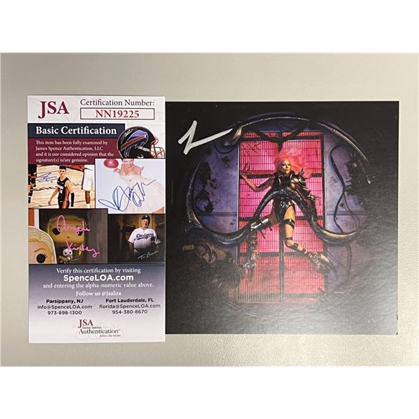 Signed Lady Gaga Chromatica Card JSA