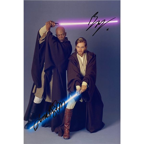 Autograph Signed  Star Wars Photo